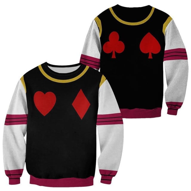 Hisoka Uniform Premium Outerwear Costume Shirt