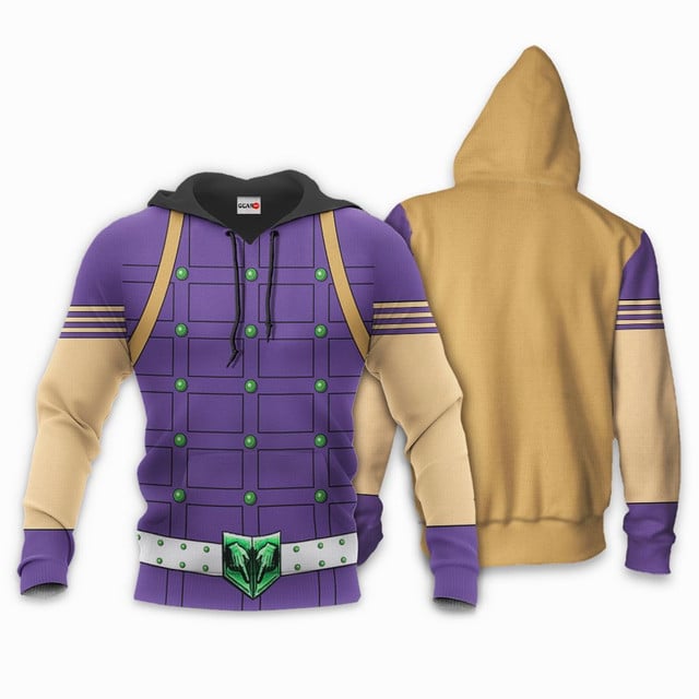 JJBAs Costume Premium Outerwear Gyro Zeppeli Anime