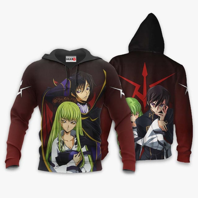 Lelouch and C.C. Premium Outerwear Valentine's Gifts