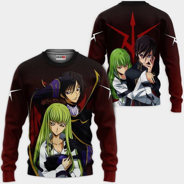 Lelouch and C.C. Premium Outerwear Valentine's Gifts