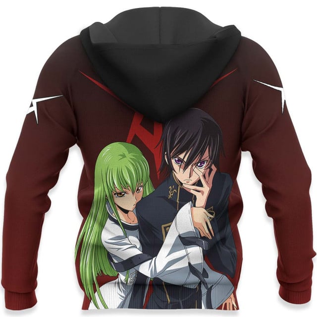 Lelouch and C.C. Premium Outerwear Valentine's Gifts