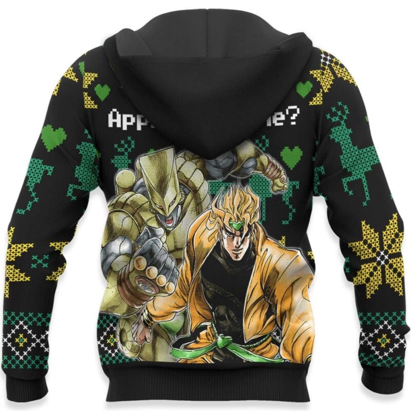 Dio Brando Ugly Christmas Sweater Oh You're Approaching Me jj's Xmas Gifts