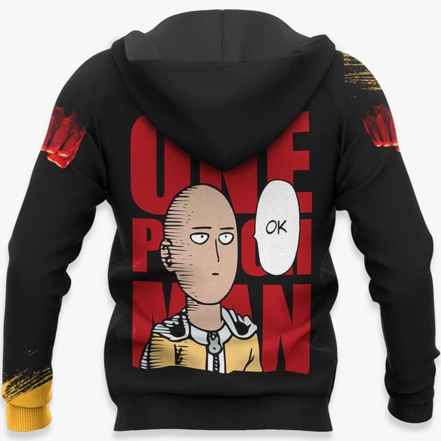 Saitama Premium Outerwear Funny and Cool One Punch Man Anime