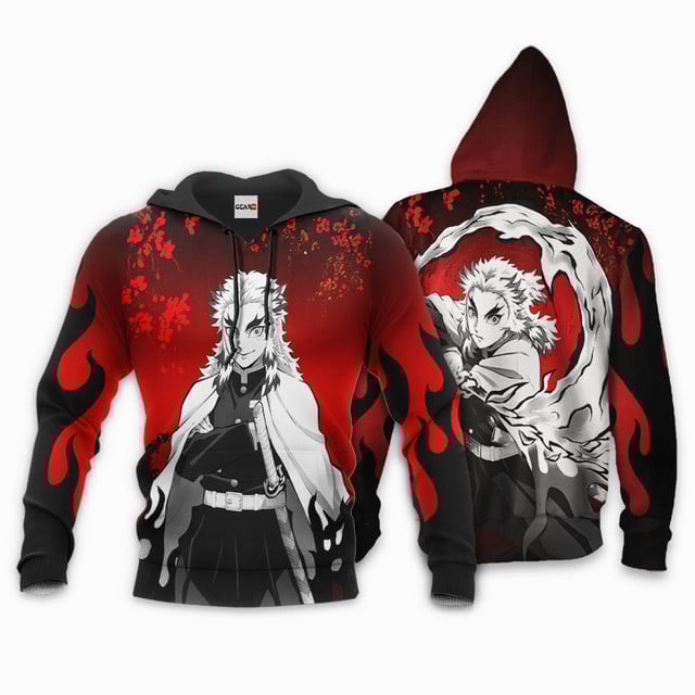 Kyojuro Rengoku Premium Outerwear Japan Art