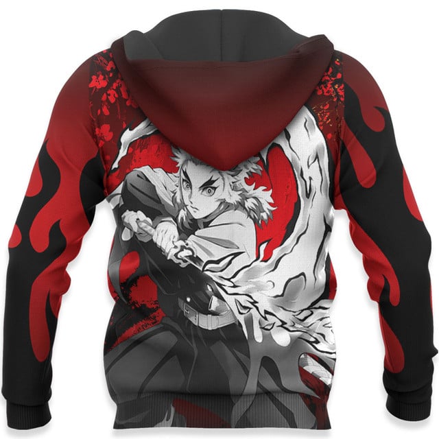 Kyojuro Rengoku Premium Outerwear Japan Art