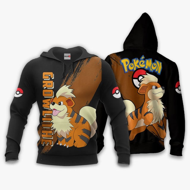 Growlithe Premium Outerwear Dark Style