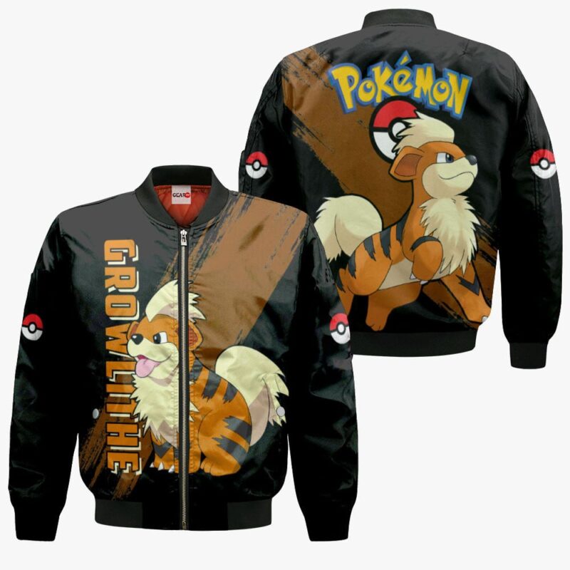 Growlithe Premium Outerwear Dark Style