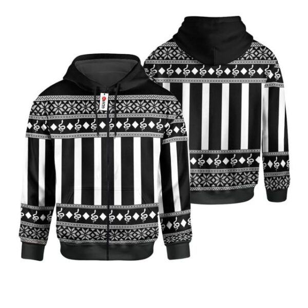 Kimetsu Obanai Iguro Ugly Christmas Sweater