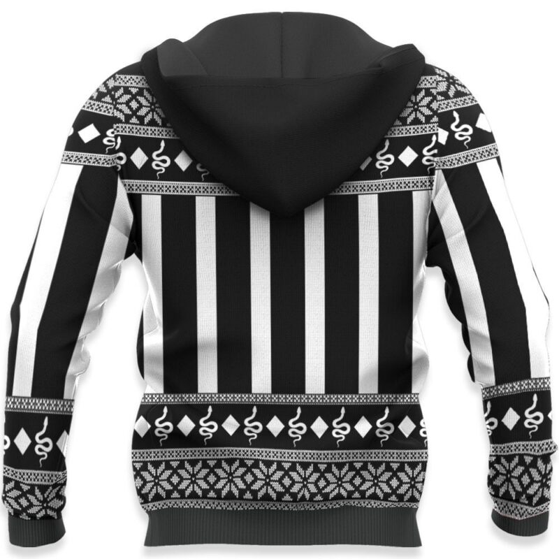 Kimetsu Obanai Iguro Ugly Christmas Sweater