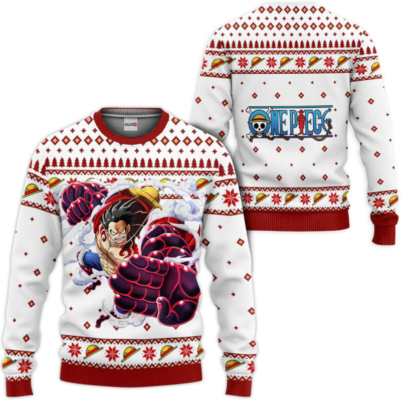 Luffy Gear 4 Ugly Christmas Sweater VA1808