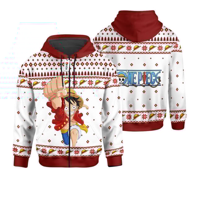 Luffy Ugly Christmas Sweater VA1808