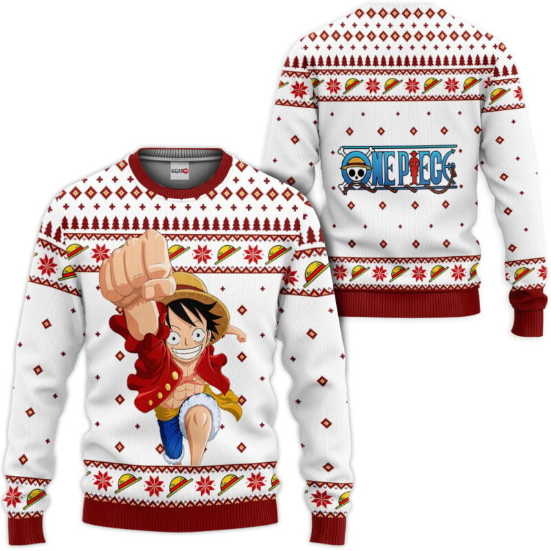 Luffy Ugly Christmas Sweater VA1808