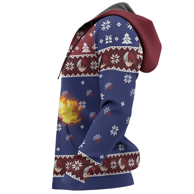 Shoto Todoroki Ugly Christmas Sweater