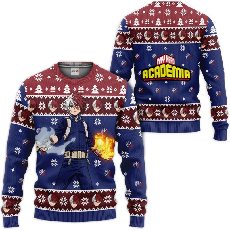 Shoto Todoroki Ugly Christmas Sweater