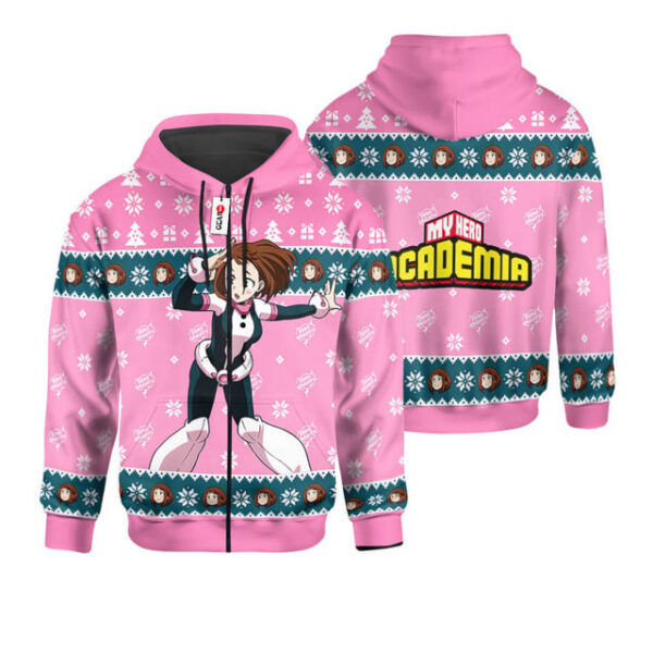 Ochako Uraraka Ugly Christmas Sweater