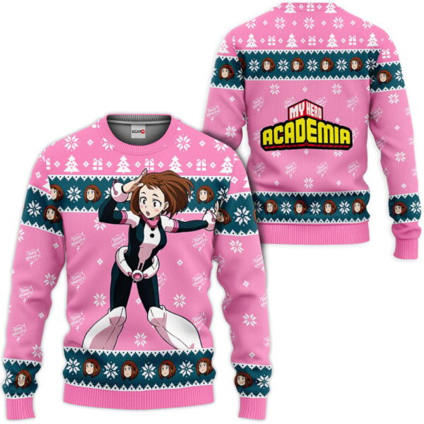 Ochako Uraraka Ugly Christmas Sweater