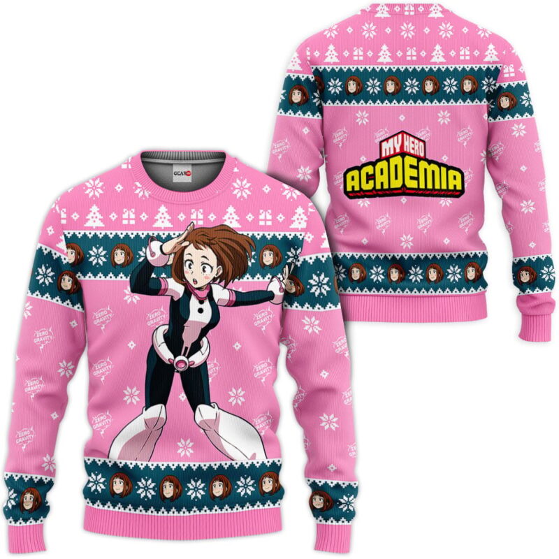 Ochako Uraraka Ugly Christmas Sweater