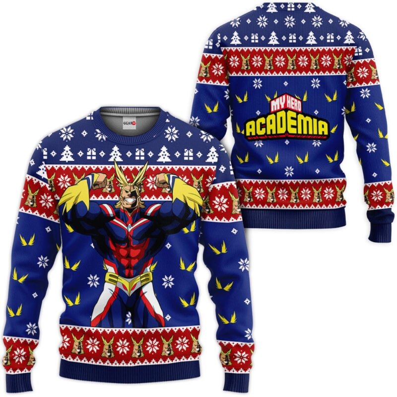 All Might Ugly Christmas Sweater