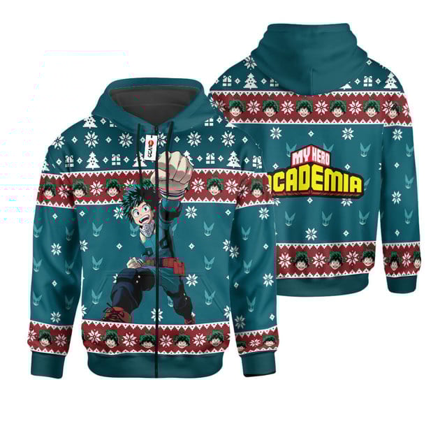 Deku Ugly Christmas Sweater