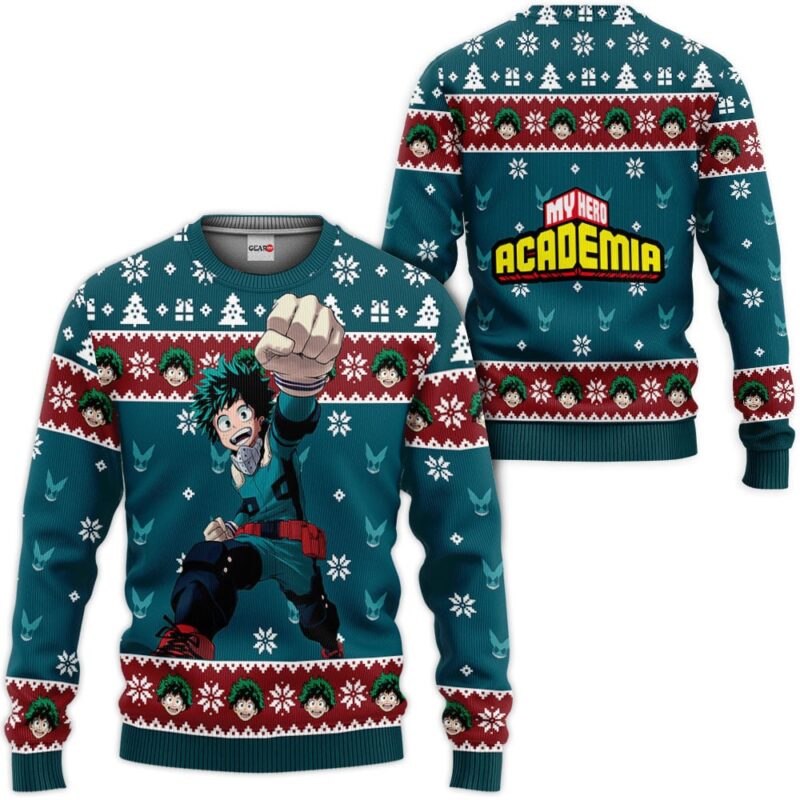 Deku Ugly Christmas Sweater