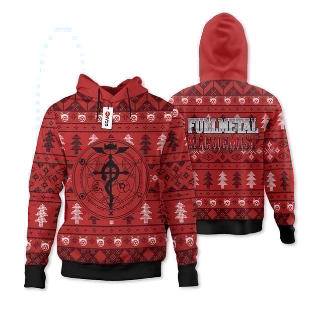 Fullmetal Alchemist Ugly Christmas Sweater