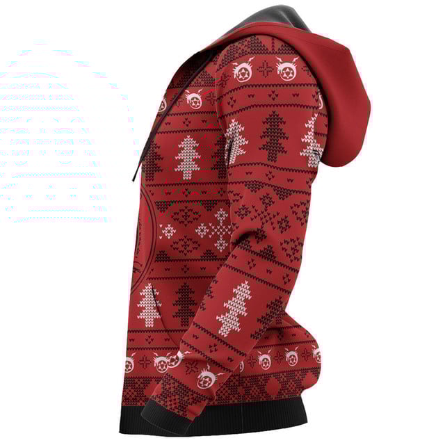 Fullmetal Alchemist Ugly Christmas Sweater