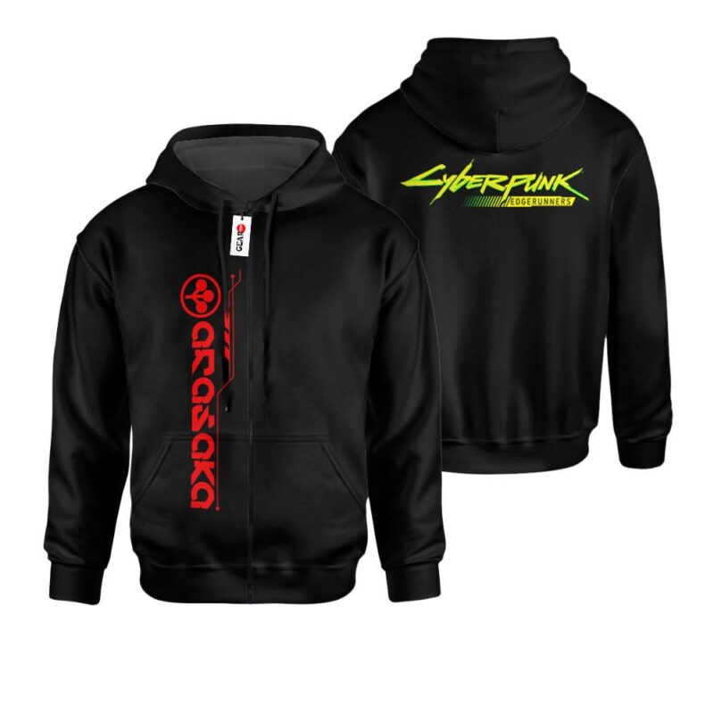 Cyberpunk Arasaka Academy Premium Outerwear Merch