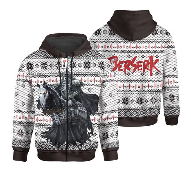 The Skull Knight Ugly Christmas Sweater