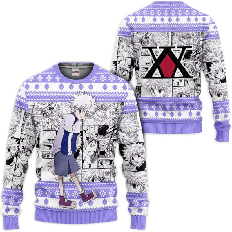 Killua Zoldyck Ugly Christmas Sweater