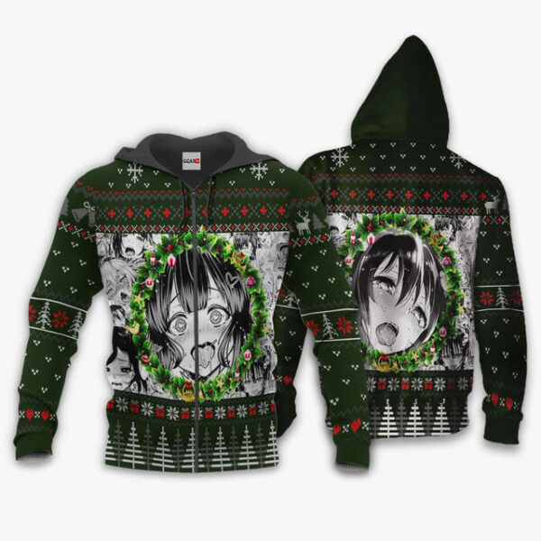 Ahegao Ugly Christmas Sweater HA2508