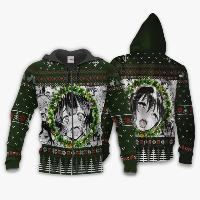 Ahegao Ugly Christmas Sweater HA2508