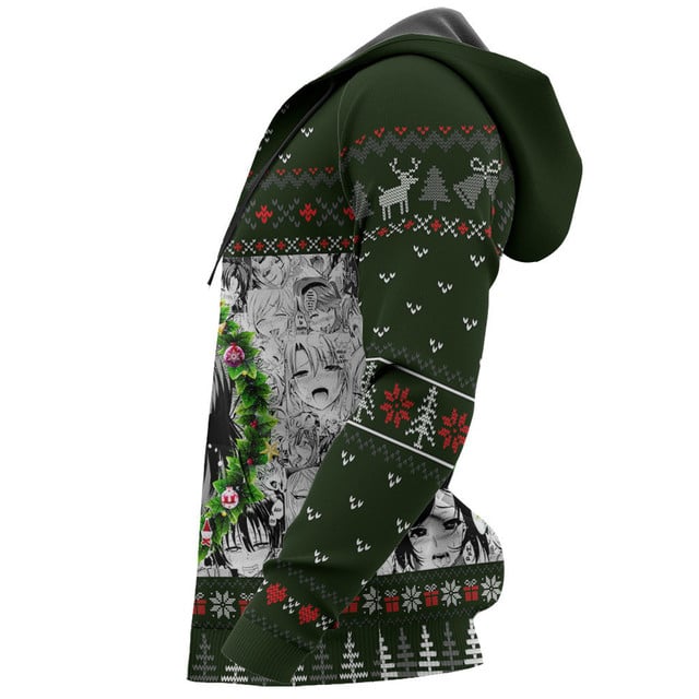 Ahegao Ugly Christmas Sweater HA2508