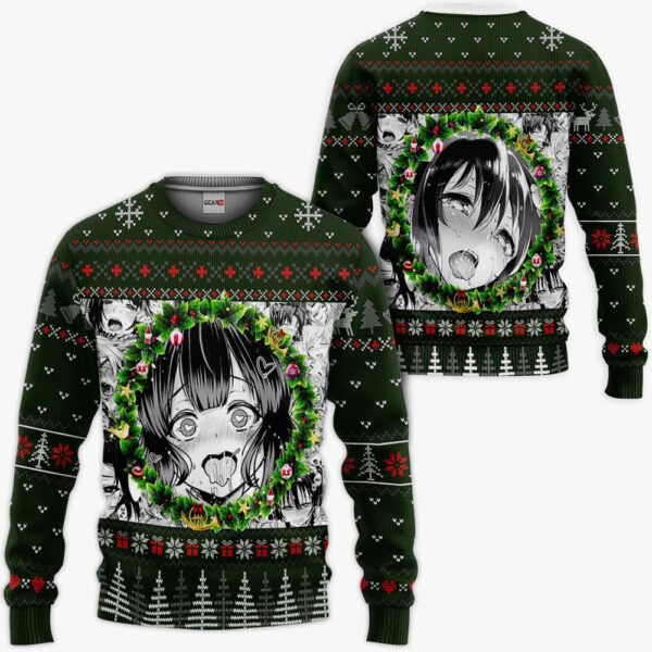 Ahegao Ugly Christmas Sweater HA2508