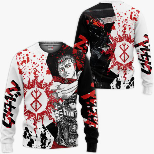 Black Swordsman Guts Premium Outerwear Manga Style