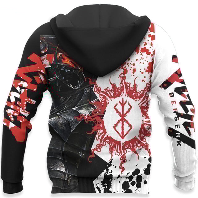 Black Swordsman Guts Premium Outerwear Manga Style