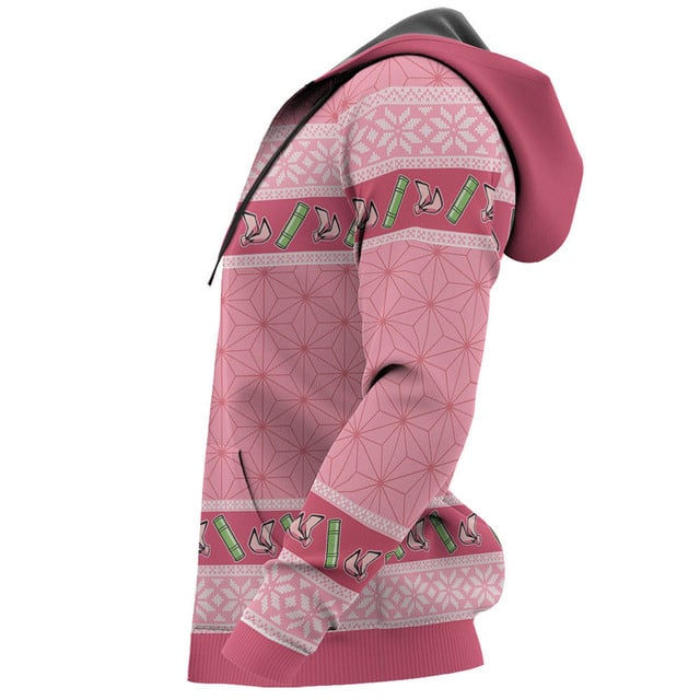 Kimetsu Nezuko Ugly Christmas Sweater