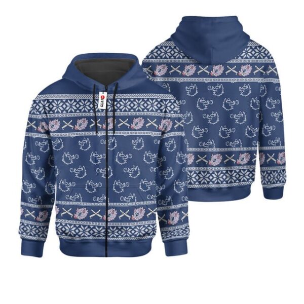 Kimetsu Inosuke Ugly Christmas Sweater