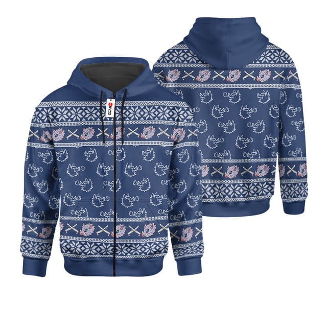 Kimetsu Inosuke Ugly Christmas Sweater