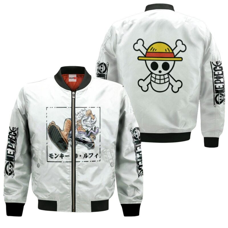 Luffy Gear 5th Nika White Hair Premium Outerwear Street Style