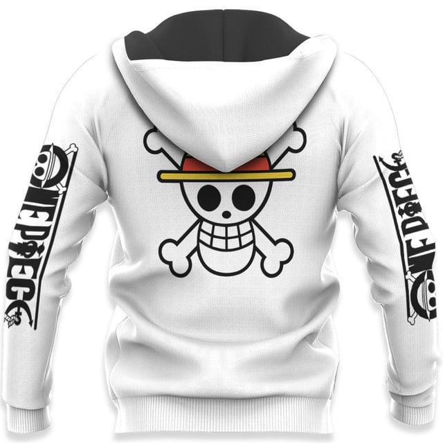 Luffy Gear 5th Nika White Hair Premium Outerwear Street Style