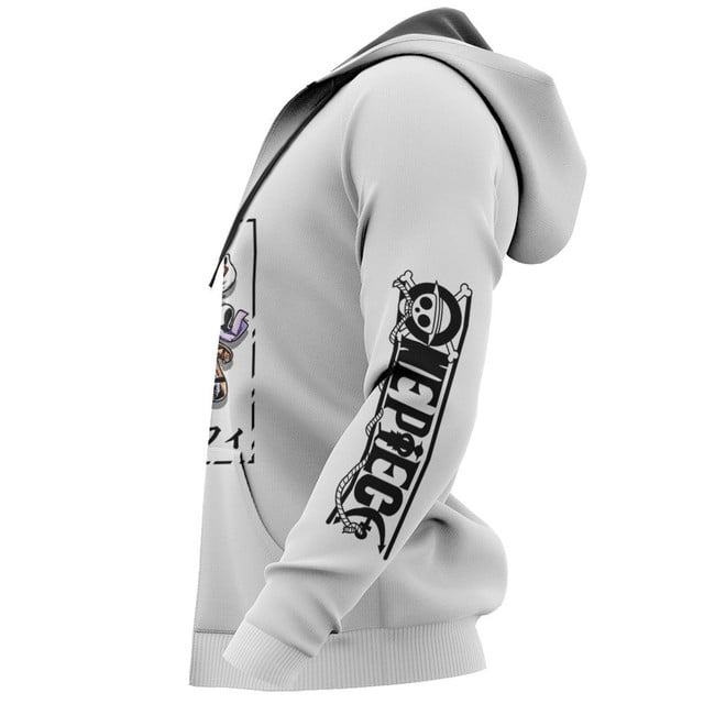 Luffy Gear 5th Nika White Hair Premium Outerwear Street Style