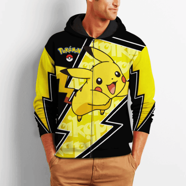 Pikachu Zip Premium Outerwear
