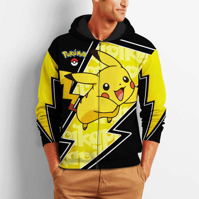Pikachu Zip Premium Outerwear