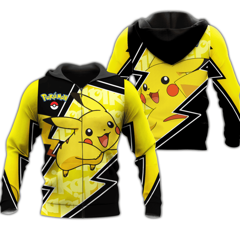 Pikachu Zip Premium Outerwear