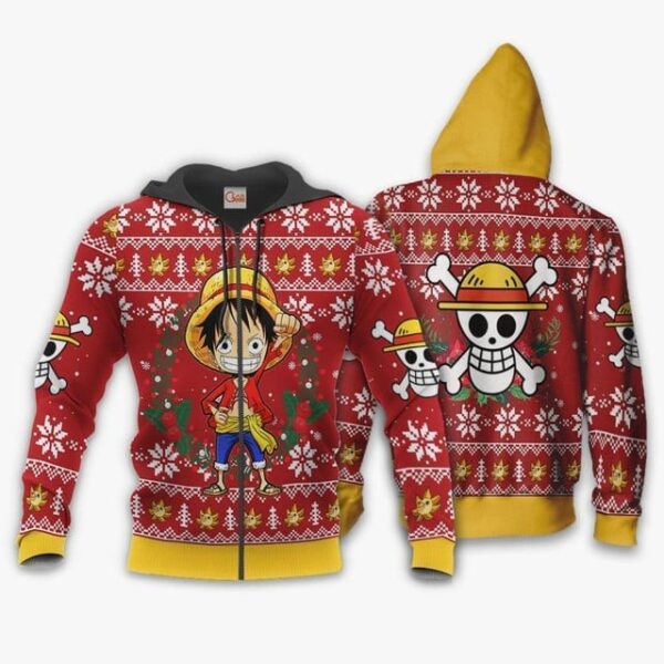 Luffy Ugly Christmas Sweater
