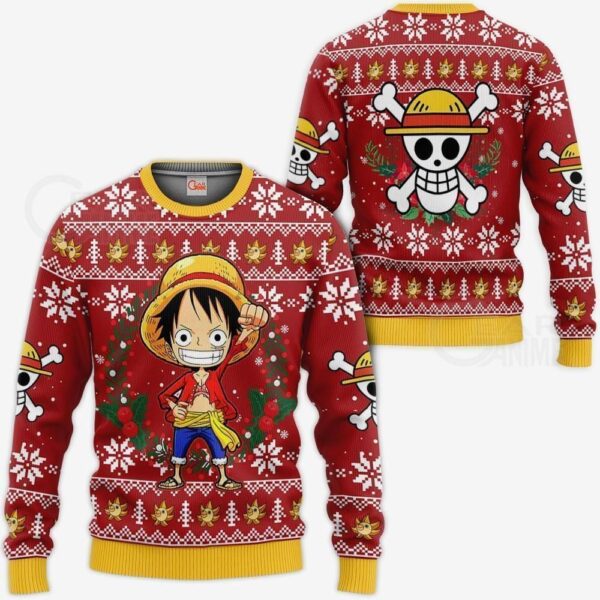 Luffy Ugly Christmas Sweater