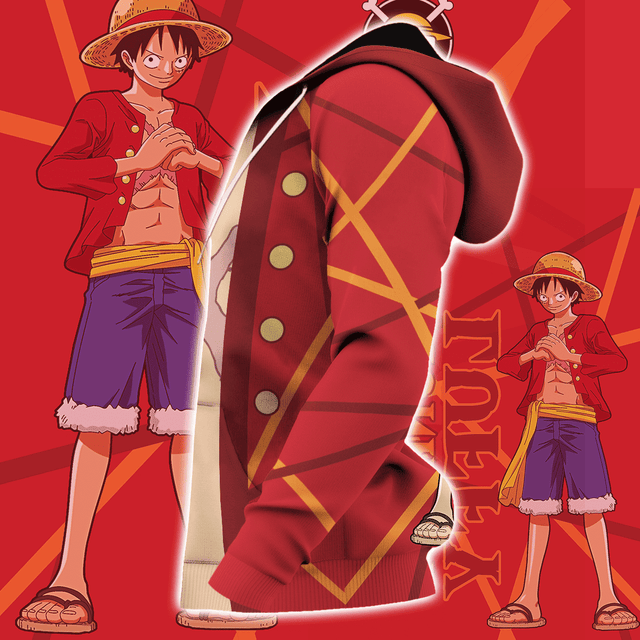 Luffy Premium Outerwear - Cosplay Edition