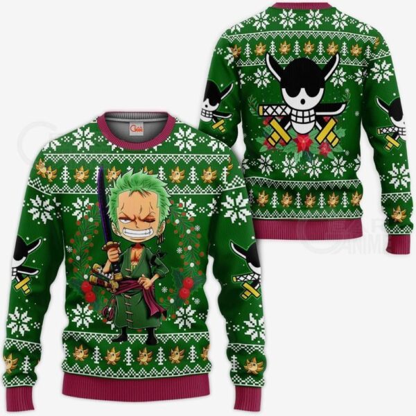 Happy Zoro Premium Outerwear Ugly Christmas