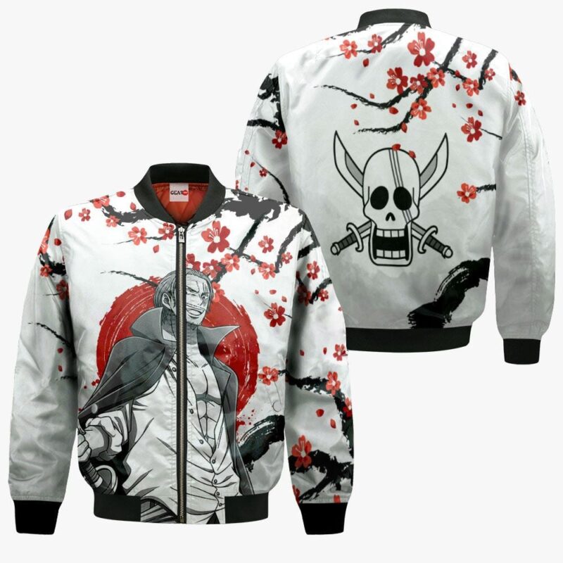 Red-Haired Shanks Premium Outerwear - Cherry Blossom