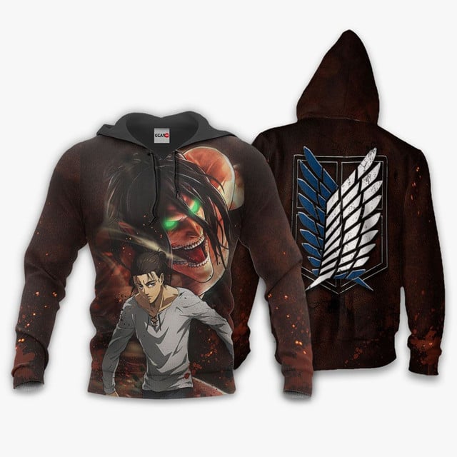 Eren Yeager Premium Outerwear Final Season Uniform